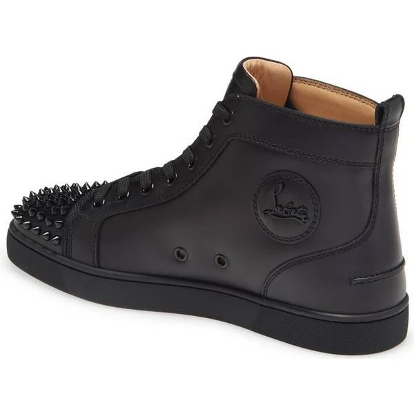 Christian Louboutin Lou Spikes High Top W - Black 3 Christian Louboutin Lou Spikes High Top W - Black - Image 3
