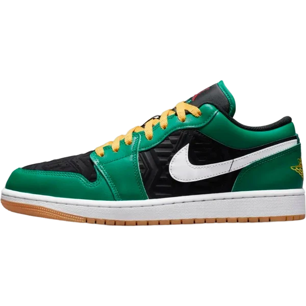 Nike Air Jordan 1 Low SE M - Malachite/Black/Taxi/Fire Red 2 Nike Air Jordan 1 Low SE M - Malachite/Black/Taxi/Fire Red - Image 2