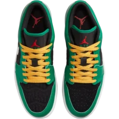 Nike Air Jordan 1 Low SE M - Malachite/Black/Taxi/Fire Red 6 Nike Air Jordan 1 Low SE M - Malachite/Black/Taxi/Fire Red -Matens Shoes Shop Nike Air Jordan 1 Low SE M Malachite Black Taxi Fire Red 2