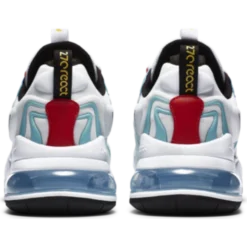 Nike Air Max 270 React ENG M - White/Bleached Aqua/Chile Red/Black -Matens Shoes Shop Nike Air Max 270 React ENG M White Bleached Aqua Chile Red Black 2