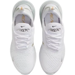 Nike Air Max 270 W - White/Metallic Gold/Metallic Silver 6 Nike Air Max 270 W - White/Metallic Gold/Metallic Silver -Matens Shoes Shop Nike Air Max 270 W White Metallic Gold Metallic Silver 2
