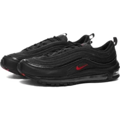Nike Air Max 97 M - Black/White/University Red -Matens Shoes Shop Nike Air Max 97 M Black White University Red 2
