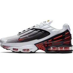Nike Air Max Plus 3 M - White/Black/Gunsmoke/Team Orange -Matens Shoes Shop Nike Air Max Plus 3 M White Black Gunsmoke Team Orange 3