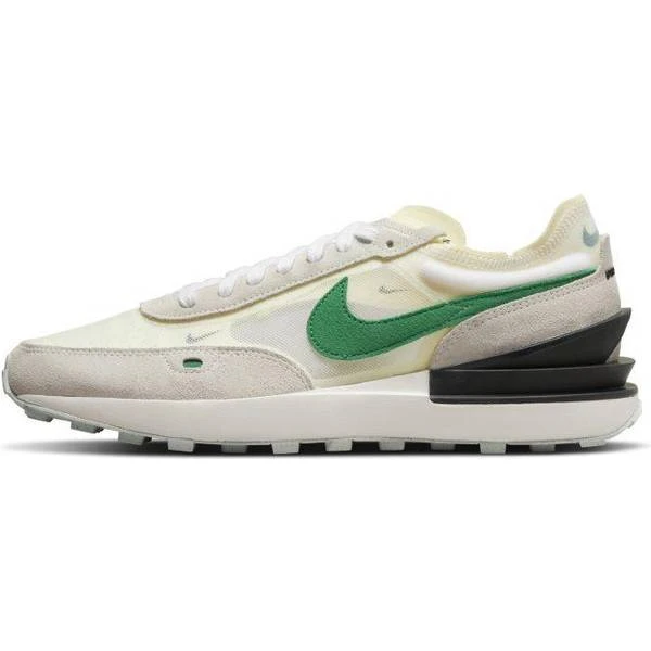 Nike Waffle One M - Summit White/Black/Citron Tint/Malachite 2 Nike Waffle One M - Summit White/Black/Citron Tint/Malachite - Image 2