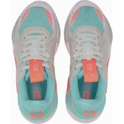 Puma Rs-X Softcase - White/Aruba Blue -Matens Shoes Shop Puma Rs X Softcase White Aruba Blue 3