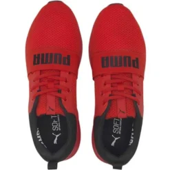 Puma Wired W - High Risk Red/Puma Black -Matens Shoes Shop Puma Wired W High Risk Red Puma Black 2