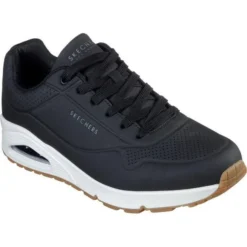 Skechers Uno Stand On Air M - Black -Matens Shoes Shop Skechers Uno Stand On Air M Black 3