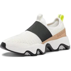 Sorel Women's Kinetic Impact II Strap Sneaker- White