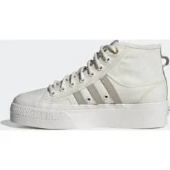 Adidas Nizza Platform W - Cloud White/Cream White/Crystal White -Matens Shoes Shop adidas Nizza Platform W Cloud White Cream White Crystal White 2