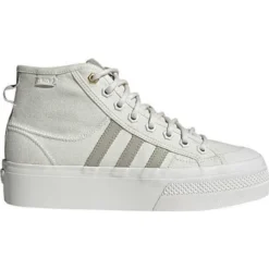 Adidas Nizza Platform W - Cloud White/Cream White/Crystal White